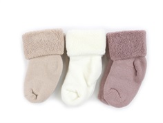 MP wood rose mix cotton socks (3-pack)